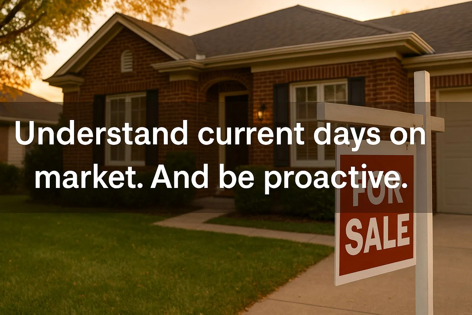 Time on market and what to do about it