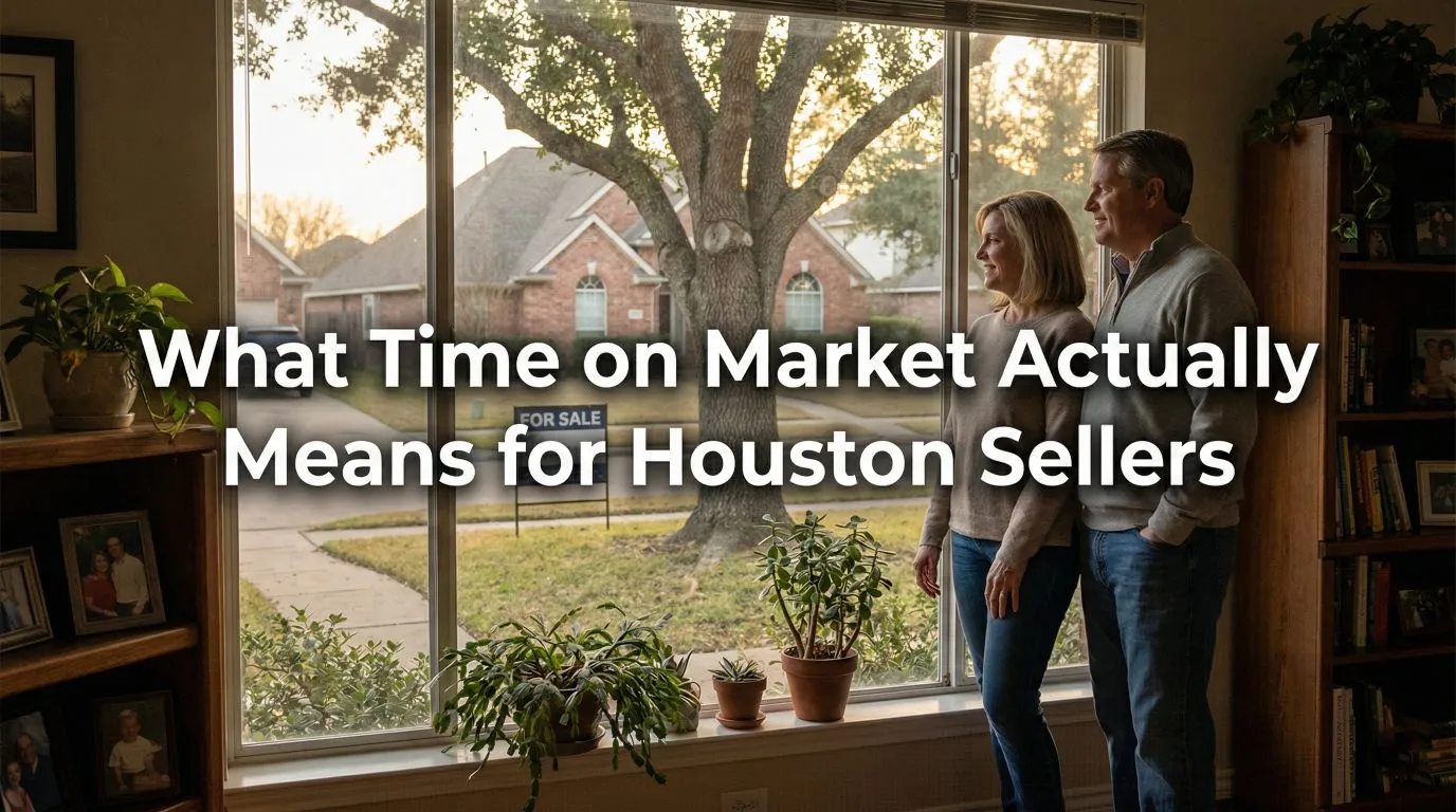 what days on market can do to final sale price in houston
