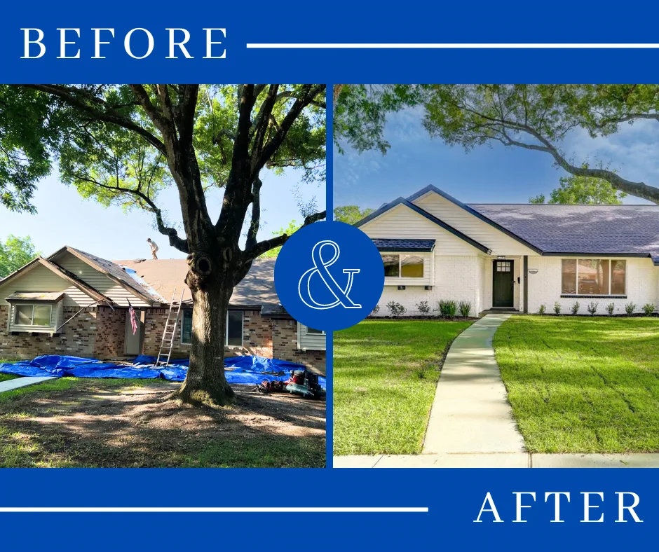 Front of the house, before and after (photo 3 of 7)