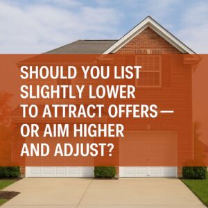 should i price my home low or high to gain the most