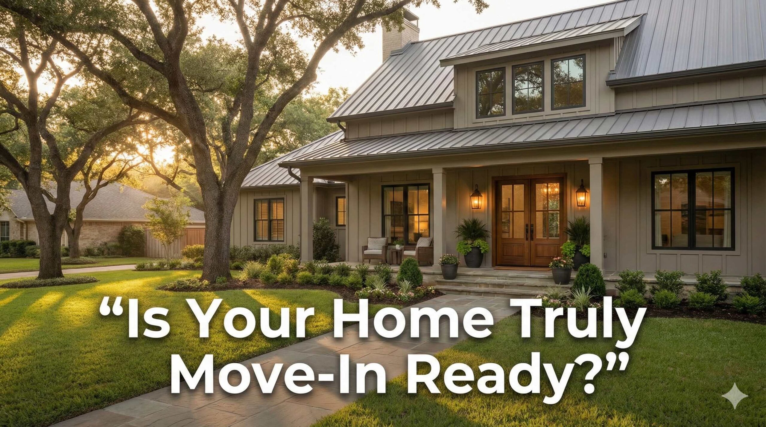 is your home really move-in ready