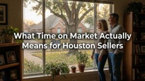 what days on market can do to final sale price in houston