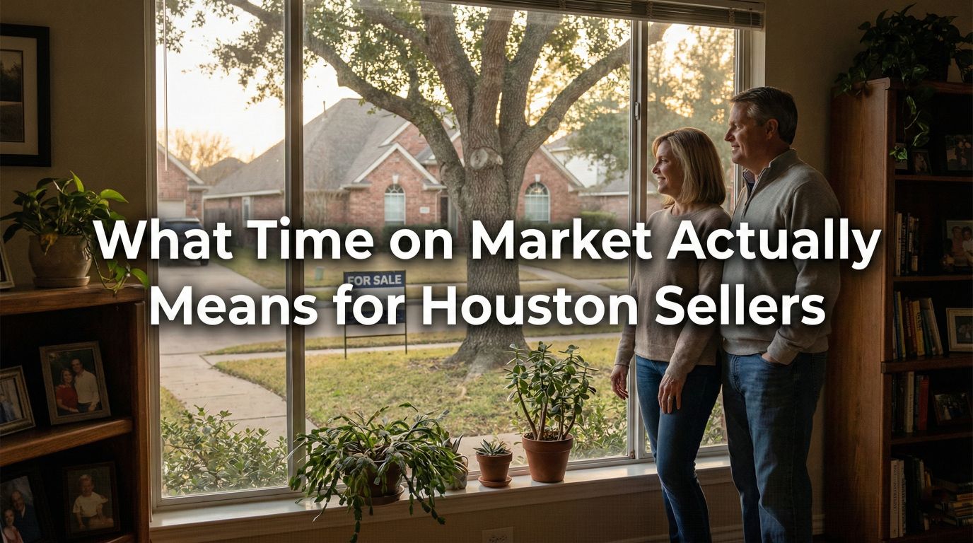 what days on market can do to final sale price in houston