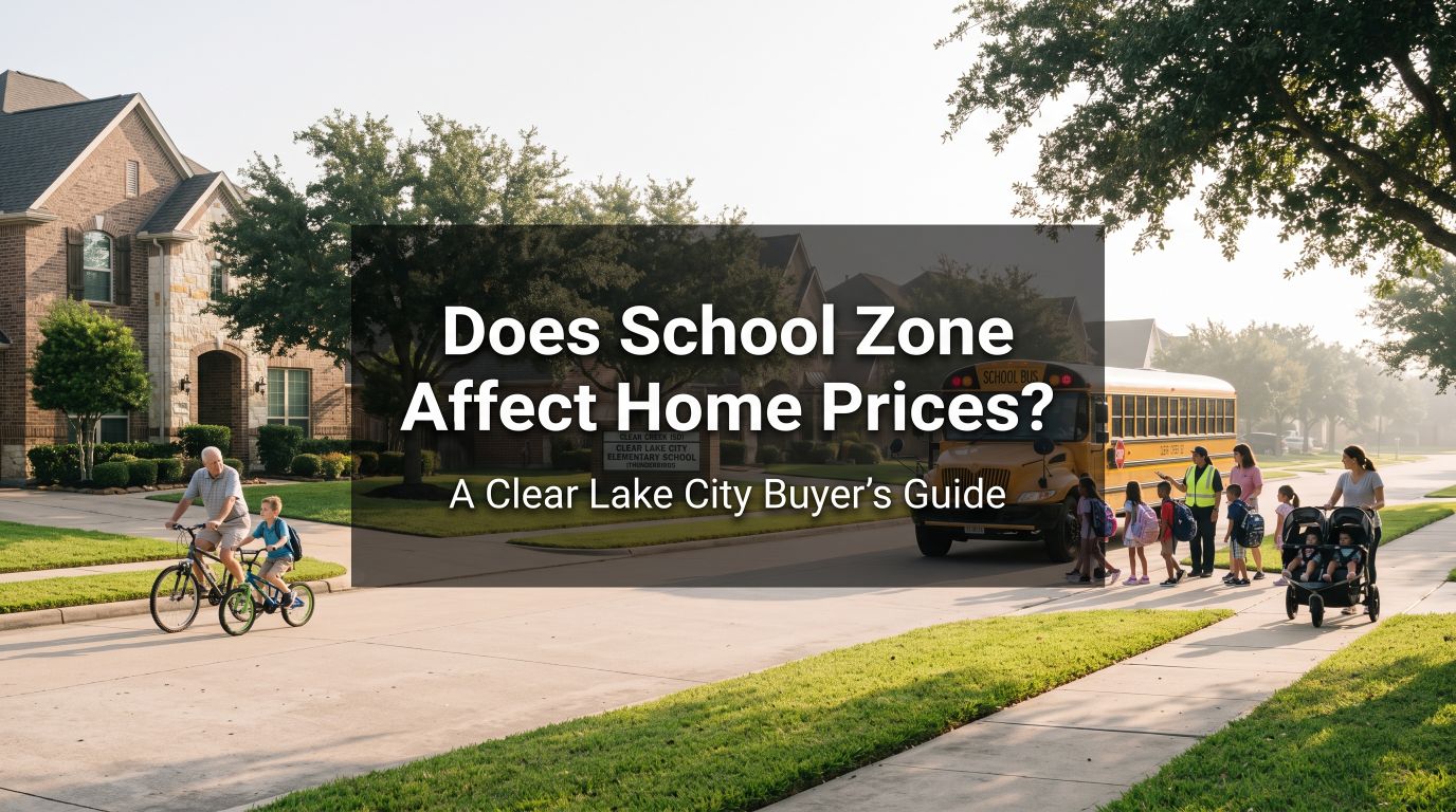 school zone affects home prices in clear lake city